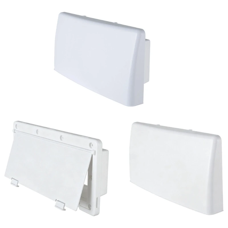 Motorhome Side Opening Vent Radiator Vent Cover, White ABS Wall Mount Service Part for Exterior Wall Repair and Update
Motorhome Side Opening Vent Radiator Vent Cover, White ABS Wall Mount Service Part for Exterior Wall Repair and Update