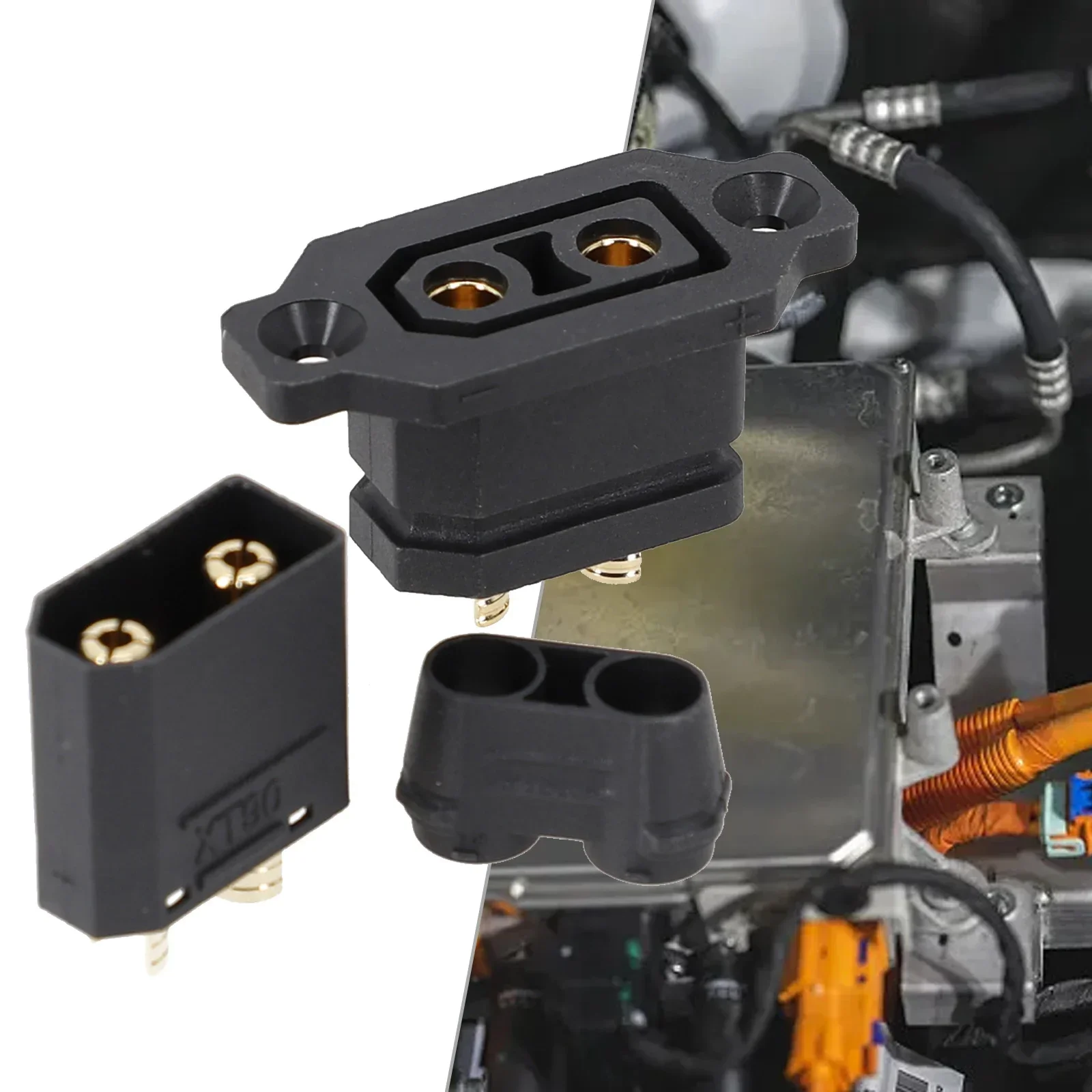 Easy To Use XT90 Lithium Battery Charging Port Plug Fixed Base Electric Vehicle Connector Instantaneous Current 60A 12#
Easy To Use XT90 Lithium Battery Charging Port Plug Fixed Base Electric Vehicle Connector Instantaneous Current 60A 12#