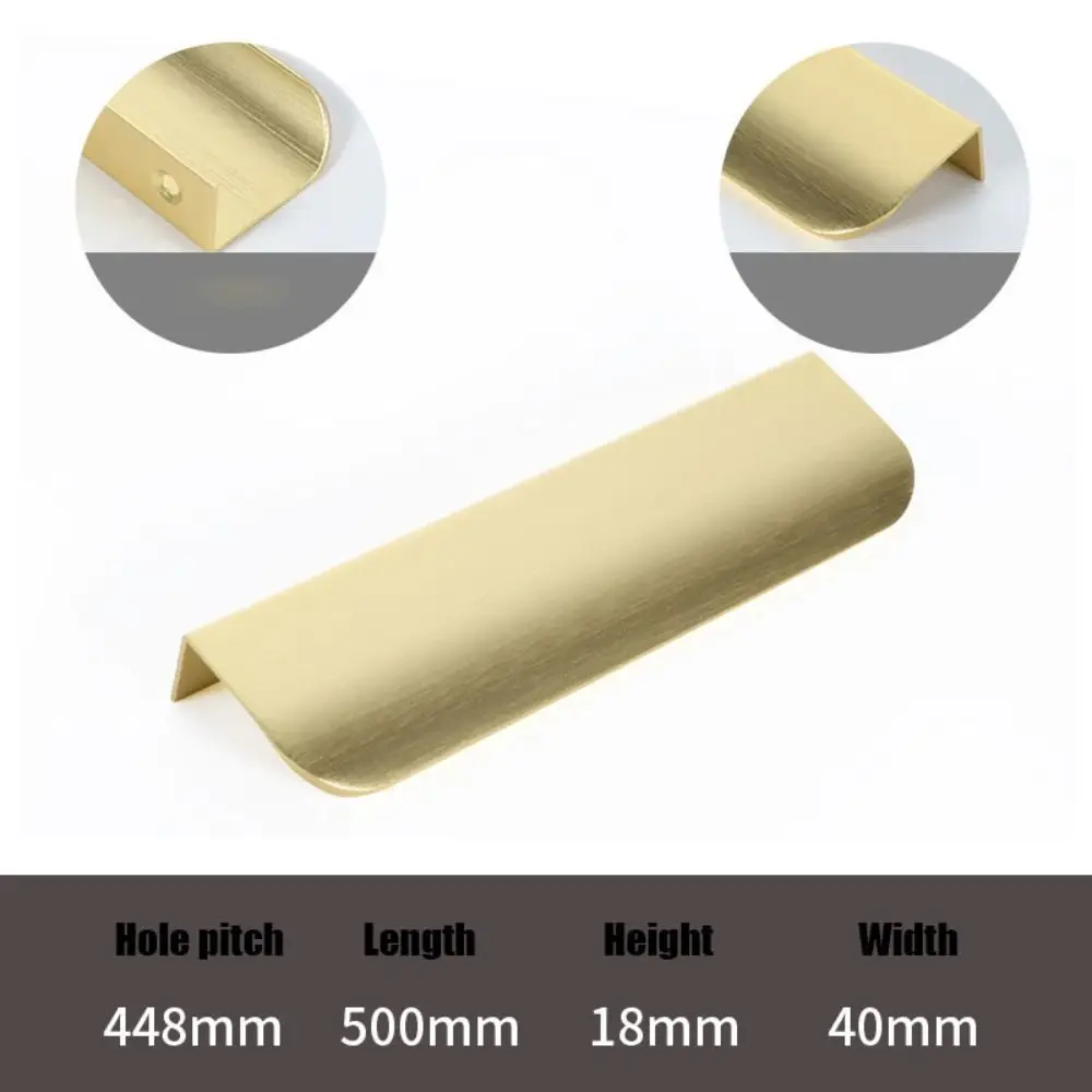 Space Aluminum Hidden Cabinet Handle Black/gold/grey Double Hole Arc Door Handle Easy To Install Multiple Sizes
Space Aluminum Hidden Cabinet Handle Black/gold/grey Double Hole Arc Door Handle Easy To Install Multiple Sizes