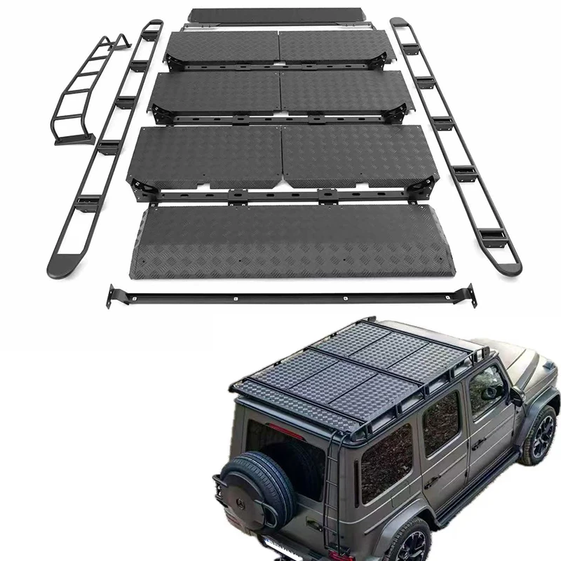 Dream Garage High Quality Aluminum Off-Road Car Roof Rack Universal For W464 4X4 G Class W464 G500 G63
Dream Garage High Quality Aluminum Off-Road Car Roof Rack Universal For W464 4X4 G Class W464 G500 G63