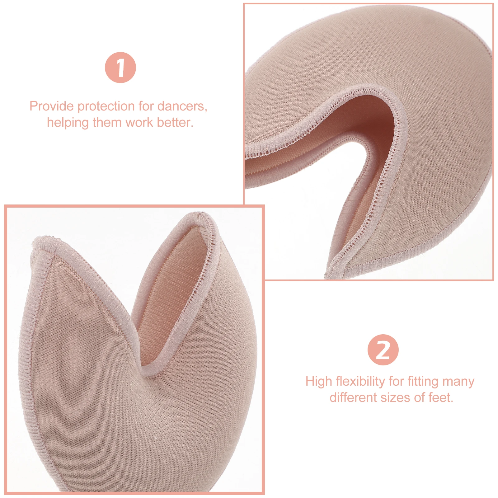 Toe Protective Socks High Flexibility Comfortable Wear Forefoot Pressure Relief Ballet Gymnastics Latin Foot
Toe Protective Socks High Flexibility Comfortable Wear Forefoot Pressure Relief Ballet Gymnastics Latin Foot