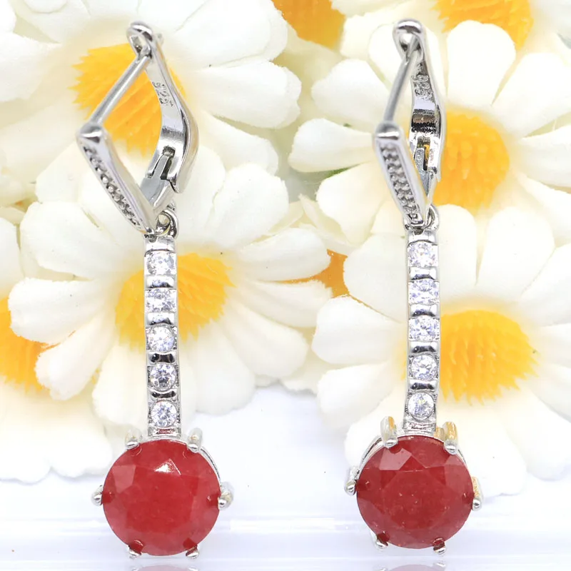 Buy 5 Get 1 Free 40x11mm New Designed Real Red Ruby Emerald Sapphire CZ Women Daily Wear Silver Plated Earrings
Buy 5 Get 1 Free 40x11mm New Designed Real Red Ruby Emerald Sapphire CZ Women Daily Wear Silver Plated Earrings