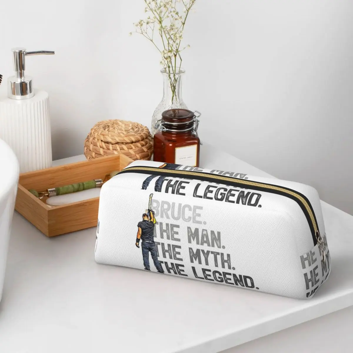 Bruce Springsteen Pencil Cases for Students Gifts Pen Box Pencil Bag Large Capacity Pencil Pouch Storage Stationery Supplies
Bruce Springsteen Pencil Cases for Students Gifts Pen Box Pencil Bag Large Capacity Pencil Pouch Storage Stationery Supplies