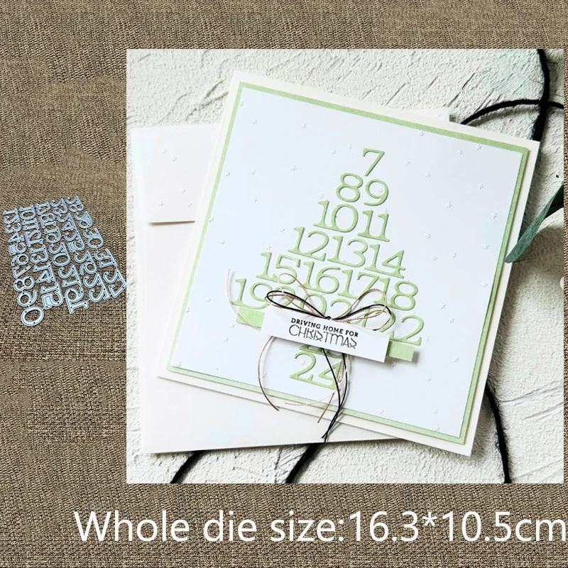 XLDesign Craft Metal stencil mold Cutting Die numbers decoration scrapbook die cut Album Paper Card Craft Embossing
XLDesign Craft Metal stencil mold Cutting Die numbers decoration scrapbook die cut Album Paper Card Craft Embossing