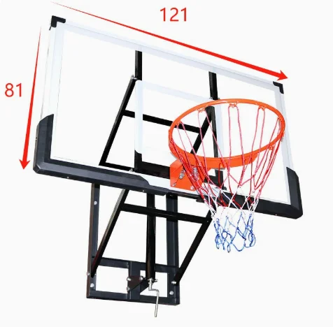 Wall-mounted adult household backboard basketball shooting basket indoor basketball stand basket
Wall-mounted adult household backboard basketball shooting basket indoor basketball stand basket