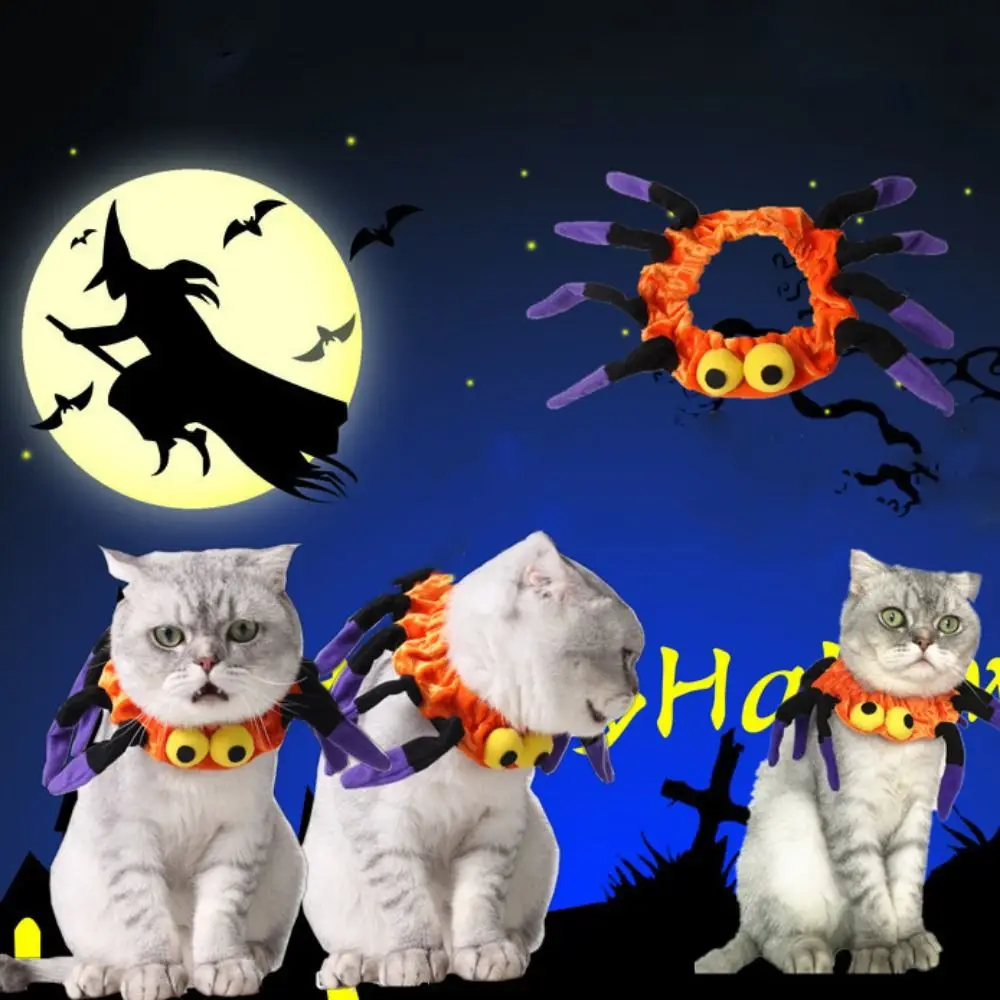 Funny Halloween Dog Collar Soft Spider Shaped Interesting Dog Collar For Halloween Christmas Parties
Funny Halloween Dog Collar Soft Spider Shaped Interesting Dog Collar For Halloween Christmas Parties