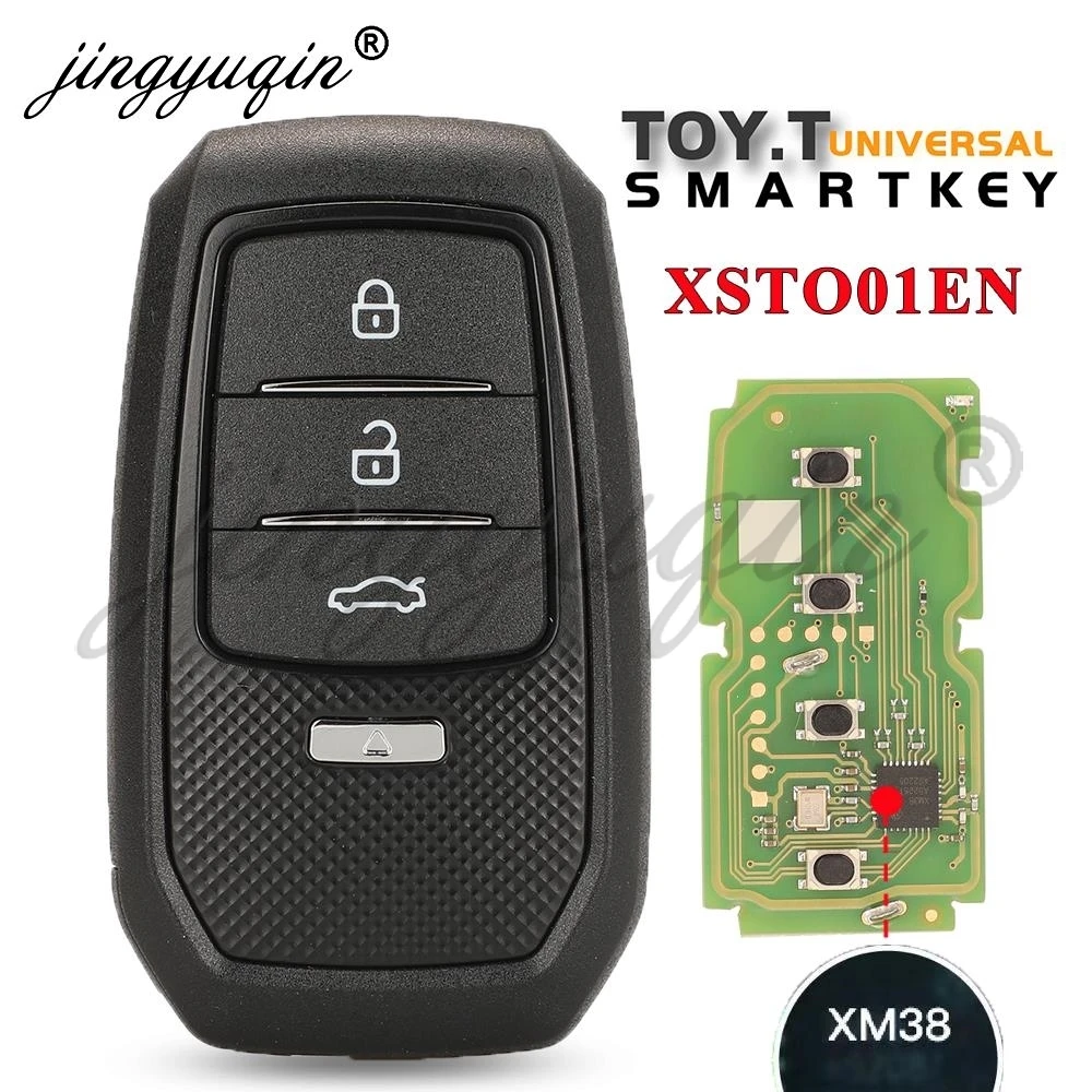 Jingyuqin Xhorse XSTO01EN Универсальный VVDI XM38 Бесконтактный смарт-ключ для Toyota Lexus Subaru 4D 8A 4A поддержка потери обновления
Jingyuqin Xhorse XSTO01EN Универсальный VVDI XM38 Бесконтактный смарт-ключ для Toyota Lexus Subaru 4D 8A 4A поддержка потери обновления