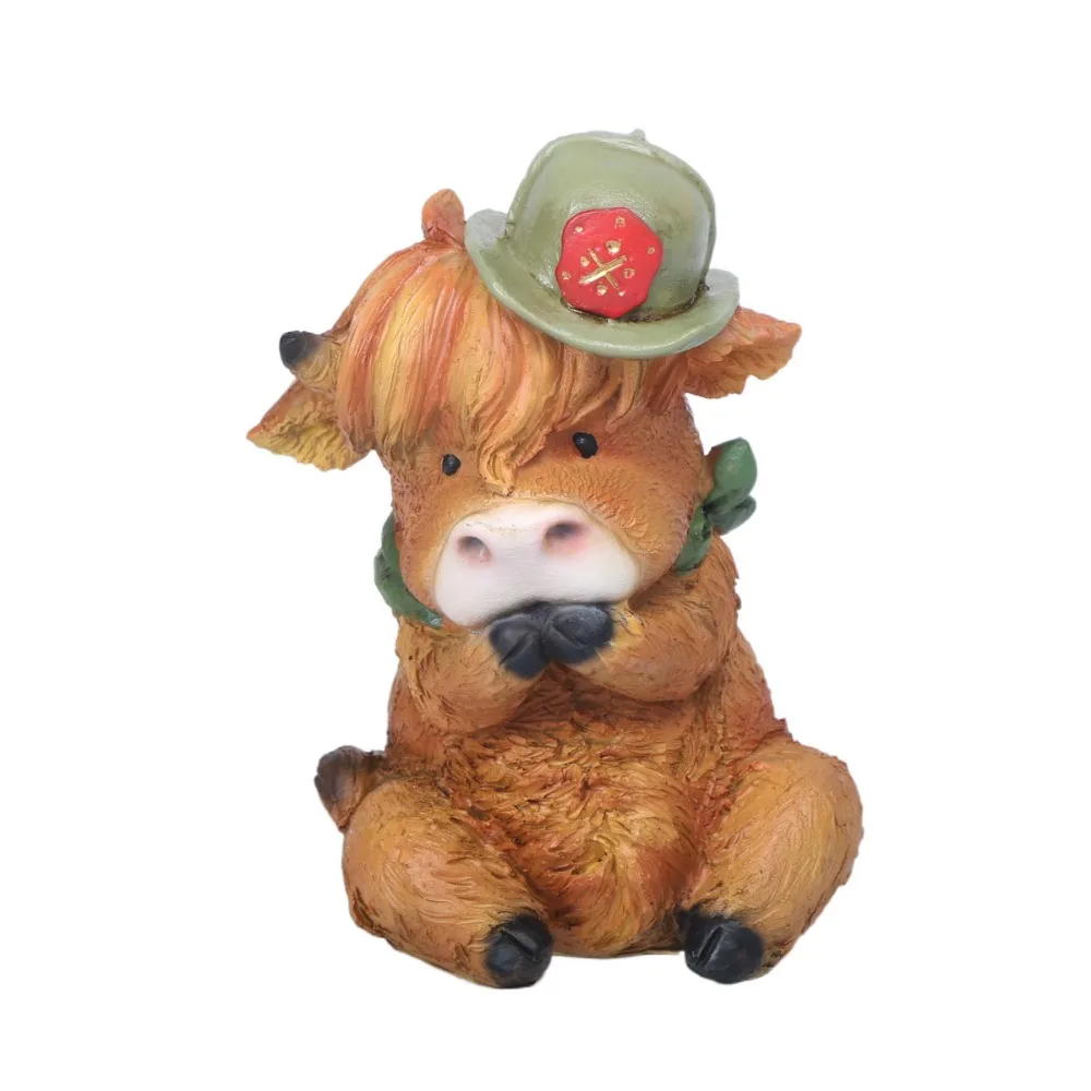 Colorful Resin Cartoon Cow Ornament Realistic Statue Highland Cow Decor Crafts Ornament Animal Action Figure Kids Birthday Gift
Colorful Resin Cartoon Cow Ornament Realistic Statue Highland Cow Decor Crafts Ornament Animal Action Figure Kids Birthday Gift