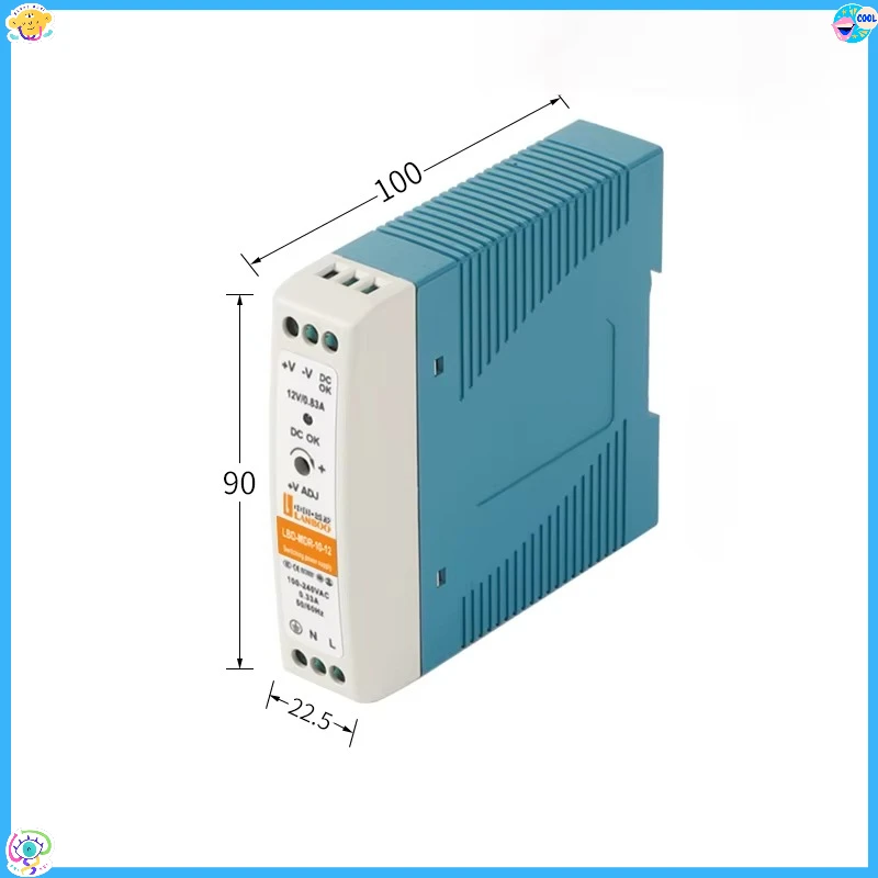 Ультратонкий импульсный источник питания серии LANBOO MDR от 220 В до 12 В/24 В постоянного тока, установленный на DIN-рейку, 10 Вт/20 Вт/40 Вт/60 Вт/100 Вт, опции
Ультратонкий импульсный источник питания серии LANBOO MDR от 220 В до 12 В/24 В постоянного тока, установленный на DIN-рейку, 10 Вт/20 Вт/40 Вт/60 Вт/100 Вт, опции