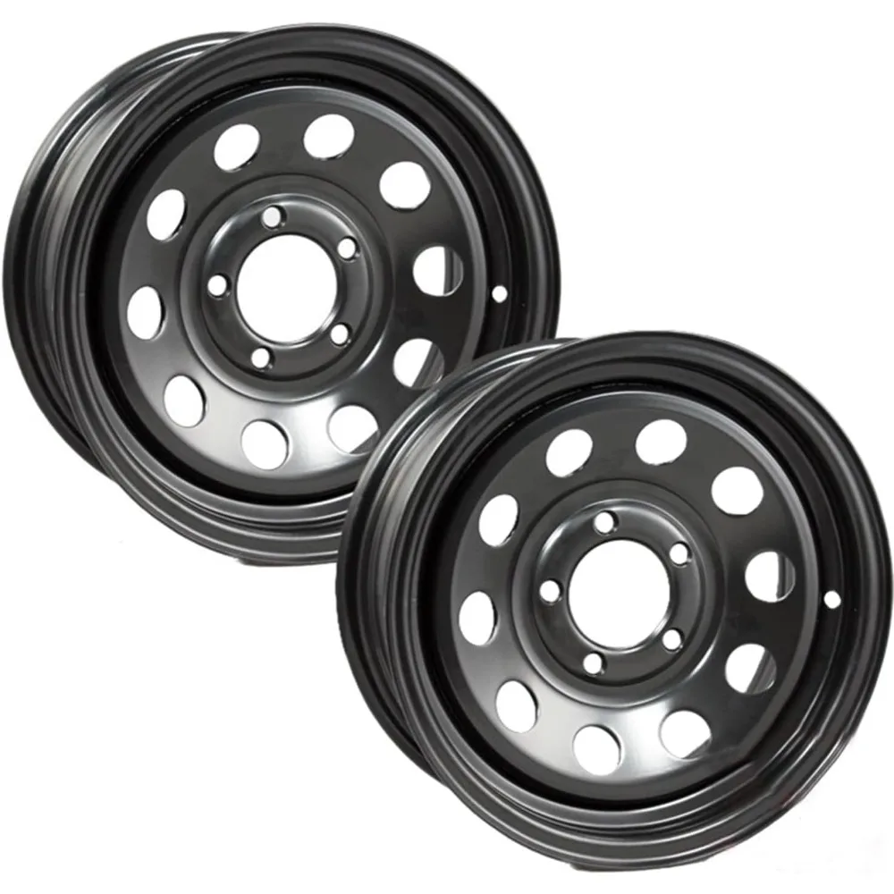 eCustomrim 2-Pack Trailer Wheels 14X5.5 14" Black Modular 5 Lug Rim On 4.5" Center
eCustomrim 2-Pack Trailer Wheels 14X5.5 14" Black Modular 5 Lug Rim On 4.5" Center