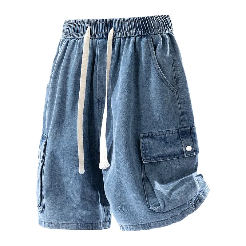 TFETTERS Summer Young Fashion Mens Jeans Shorts Big Pocket Loose Fit Streetwear Y2k Short Baggy Jeans for Man Young Fashion
TFETTERS Summer Young Fashion Mens Jeans Shorts Big Pocket Loose Fit Streetwear Y2k Short Baggy Jeans for Man Young Fashion
