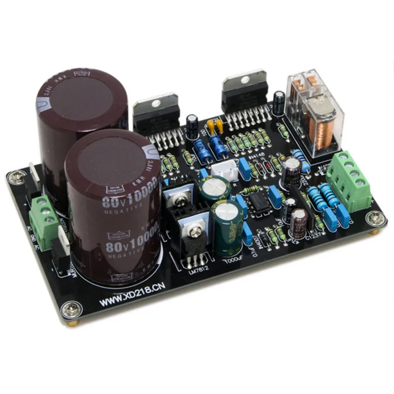 Assemble TDA7293 Stereo HiFi 2X100W DC Servo Dual Channel Home Audio Power Amplifier Board
Assemble TDA7293 Stereo HiFi 2X100W DC Servo Dual Channel Home Audio Power Amplifier Board