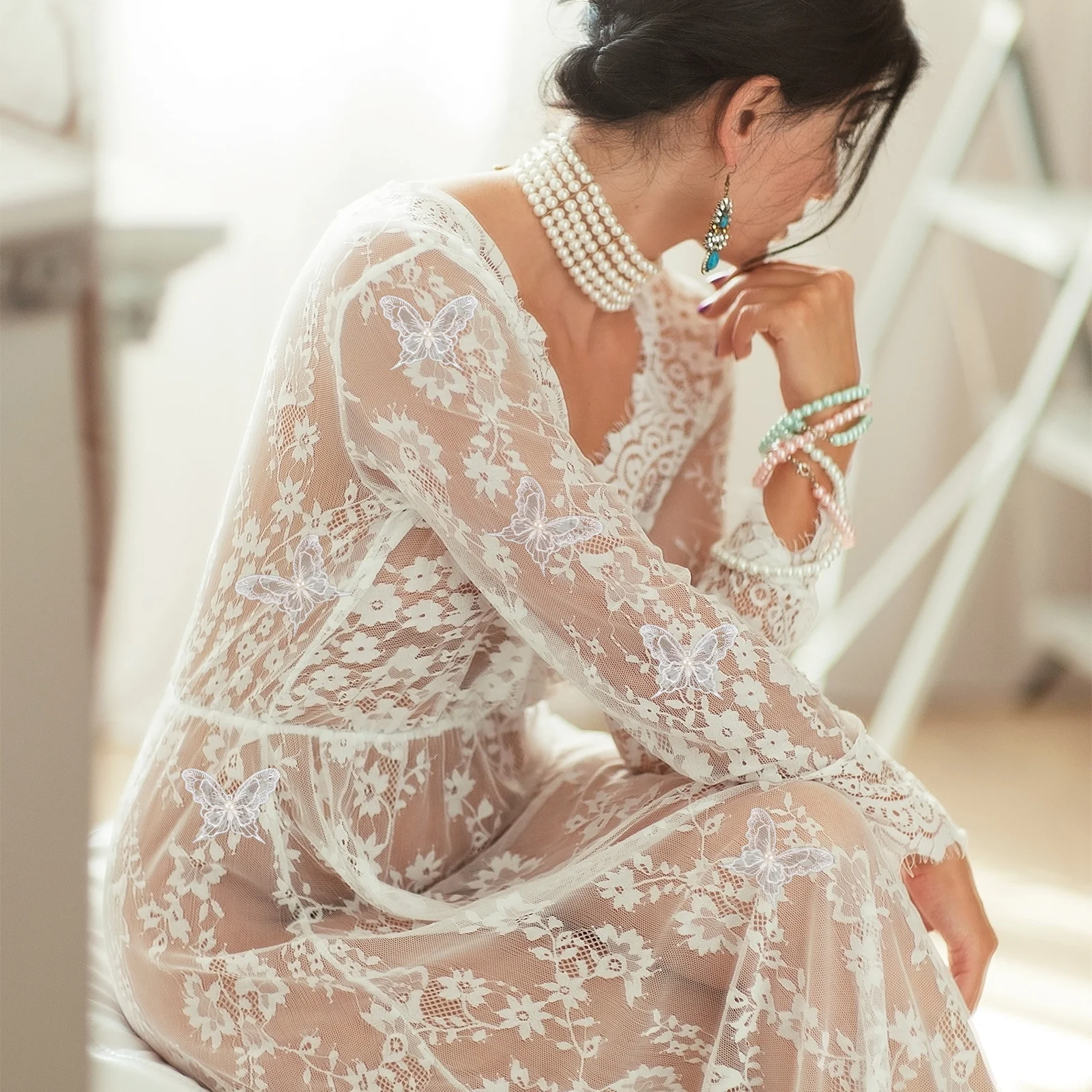 10 Pcs Embroidery Decoration Butterfly Clips Bridal for Clothing Patch Butterflies Applique Sew-On Patches
10 Pcs Embroidery Decoration Butterfly Clips Bridal for Clothing Patch Butterflies Applique Sew-On Patches