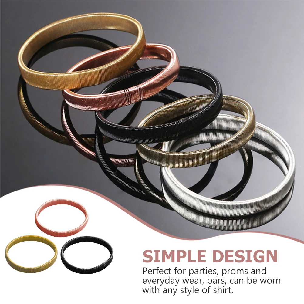3 Pcs Sleeve Decoration Elastic Armband Cuffs Garter Belt Bartender Bands for Shirt Sleeves Men Steel Wire
3 Pcs Sleeve Decoration Elastic Armband Cuffs Garter Belt Bartender Bands for Shirt Sleeves Men Steel Wire