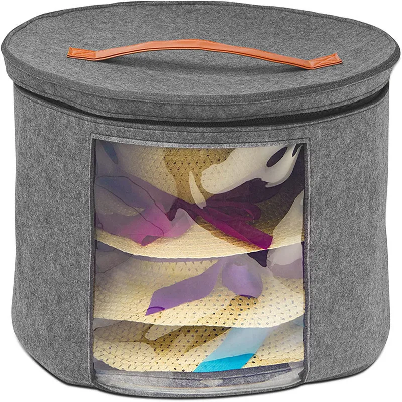 Large Capacity Storage Box with Zippered Lid Multi Function Hat Storage Bucket Clothes Travel Case Storage Bins
Large Capacity Storage Box with Zippered Lid Multi Function Hat Storage Bucket Clothes Travel Case Storage Bins