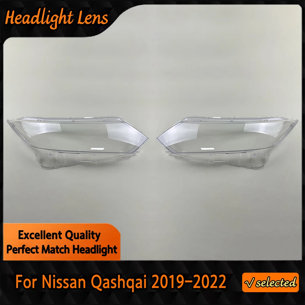 Transparent Lampshade Lamp Shell Front Car Glass Lens Case Headlamp Caps Headlight Cover For Nissan Qashqai 2019-2022
Transparent Lampshade Lamp Shell Front Car Glass Lens Case Headlamp Caps Headlight Cover For Nissan Qashqai 2019-2022