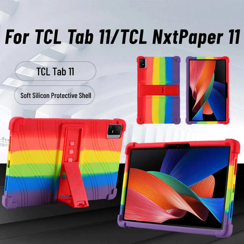 Case For TCL Tab 11 9466X3 TCL NxtPaper 11 11Inch 9166G-9466X 9466X6 Tablet Safe Shockproof Silicone Stand Cover
Case For TCL Tab 11 9466X3 TCL NxtPaper 11 11Inch 9166G-9466X 9466X6 Tablet Safe Shockproof Silicone Stand Cover