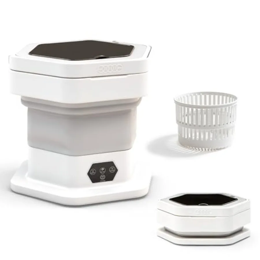 Портативная мини-стиральная машина 16 л с корзиной для отжима для детской одежды, нижнего белья, носков, серая, идеально подходит для путешествий, общежитий, кемпинга
Портативная мини-стиральная машина 16 л с корзиной для отжима для детской одежды, нижнего белья, носков, серая, идеально подходит для путешествий, общежитий, кемпинга