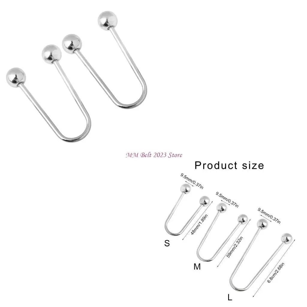 49ME, 2 шт., металлические спиральные пряжки, брошь с двойной головкой, фиксирующая пуговица для одежды, аксессуар для одевания
49ME, 2 шт., металлические спиральные пряжки, брошь с двойной головкой, фиксирующая пуговица для одежды, аксессуар для одевания