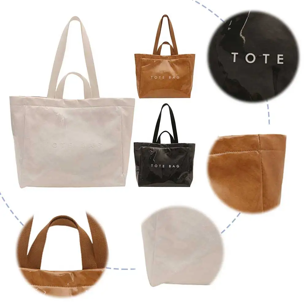 Tote Bag for Women Men Adjustable Strap Handbag with Inner Pocket Solid Satchel Bag for Work School Office
Tote Bag for Women Men Adjustable Strap Handbag with Inner Pocket Solid Satchel Bag for Work School Office