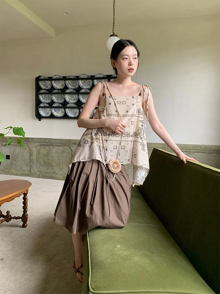 Шелковый топ с принтом Dorydory для женщин, летняя верхняя одежда, элегантный стиль, свободный крой, стандартная длина
Шелковый топ с принтом Dorydory для женщин, летняя верхняя одежда, элегантный стиль, свободный крой, стандартная длина