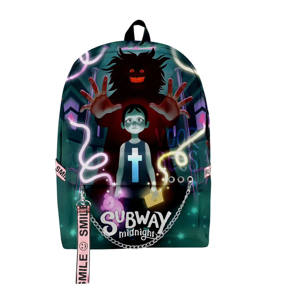 Subway Midnight Game Zipper Rucksack 2023 Casual Style Harajuku Schoolbag Unique Travel Bag
Subway Midnight Game Zipper Rucksack 2023 Casual Style Harajuku Schoolbag Unique Travel Bag