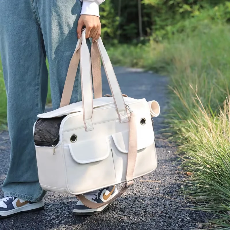 Cat Carrier Bag Portable Pet Bag for Going Out Outdoor Breathable Canvas Handbag Foldable Dog Bag for Going Out
Cat Carrier Bag Portable Pet Bag for Going Out Outdoor Breathable Canvas Handbag Foldable Dog Bag for Going Out
