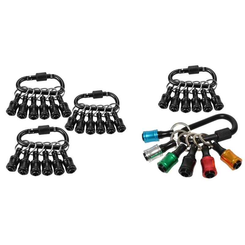 18Piece Quick-Change Extension Bar Keychain Drill Screw Adapter Change Portable Metal Screwdriver Bits Holder
18Piece Quick-Change Extension Bar Keychain Drill Screw Adapter Change Portable Metal Screwdriver Bits Holder