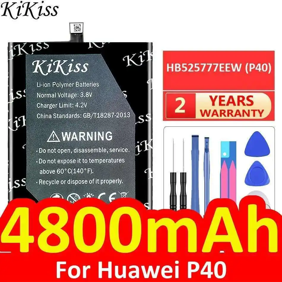 Для Huawei P40 HB525777EEW 4800 мАч аккумулятор для мобильного телефона с быстрой зарядкой
Для Huawei P40 HB525777EEW 4800 мАч аккумулятор для мобильного телефона с быстрой зарядкой