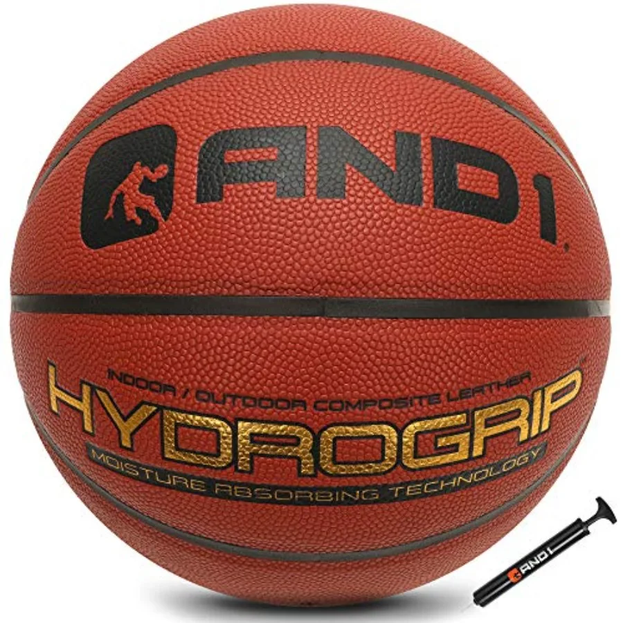 Баскетбольный мяч Hydrogrip Premium Composite Leather - официальный размер 7 (29,5 дюймов), влагоотводящий, для игры в уличный баскетбол, подходит для использования в помещении и на улице.
Баскетбольный мяч Hydrogrip Premium Composite Leather - официальный размер 7 (29,5 дюймов), влагоотводящий, для игры в уличный баскетбол, подходит для использования в помещении и на улице.