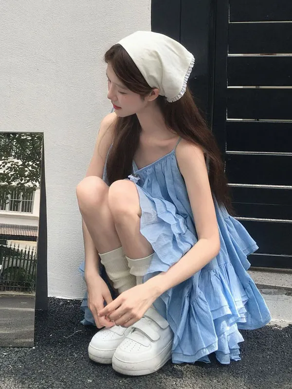 Beach Vacation Style Unique Beautiful Halter Top Skirt Set Summer Complete Outfit Cotton Comfortable Loose Fit round Neck Sho...
Beach Vacation Style Unique Beautiful Halter Top Skirt Set Summer Complete Outfit Cotton Comfortable Loose Fit round Neck Sho...