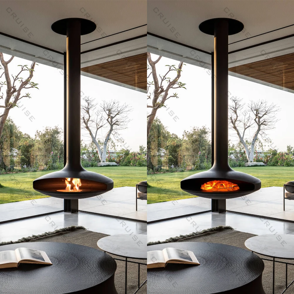 CRUISE Truefire Combustion Indoor Heating Decorative Atmosphere 600/700/800/900/1000/1100/1200mm Interior Wood Burning Fireplace
CRUISE Truefire Combustion Indoor Heating Decorative Atmosphere 600/700/800/900/1000/1100/1200mm Interior Wood Burning Fireplace
