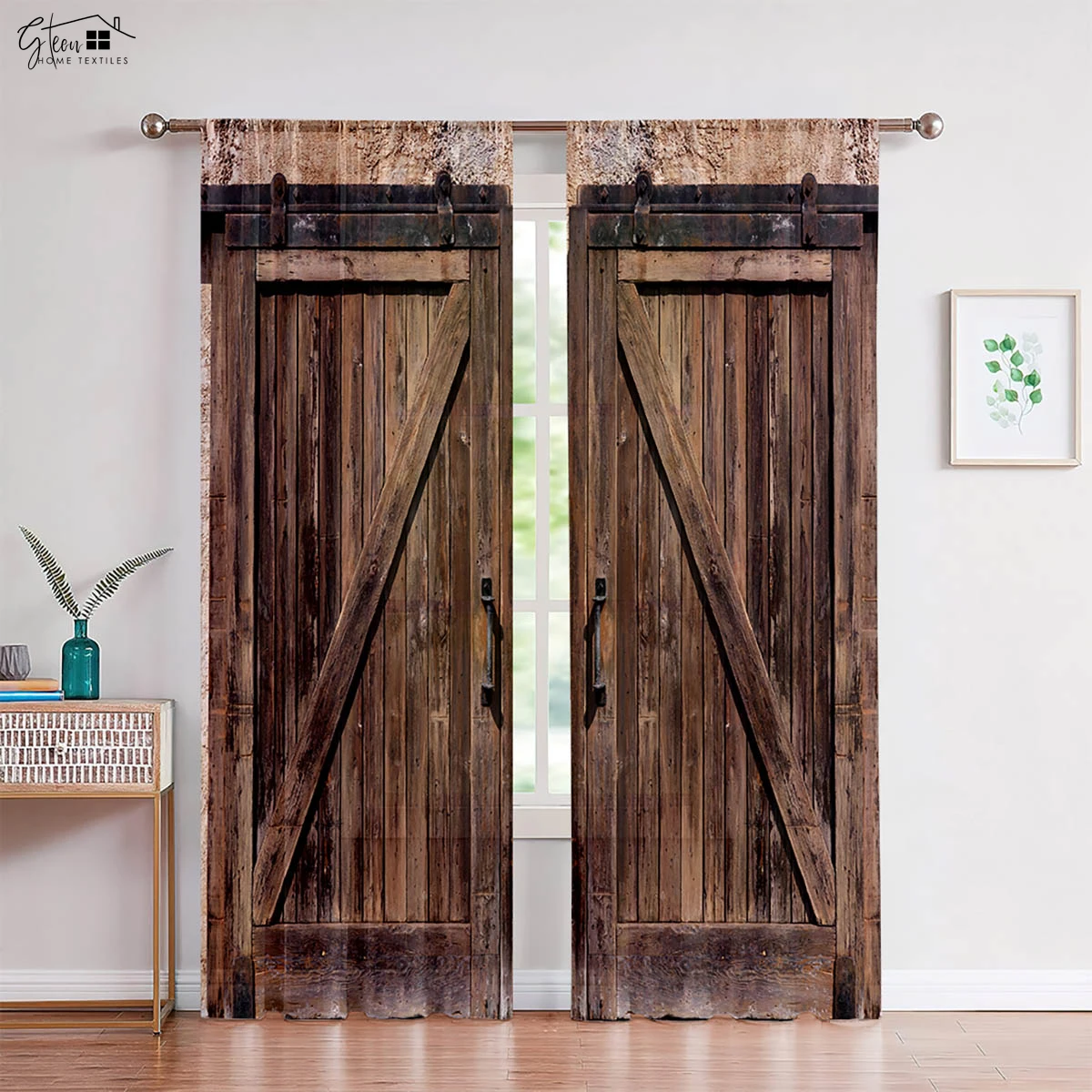 2-Pack Wooden Door 3d Printed Curtains Suitable For Bedroom Living Room Kitchen Decorative Curtains Machine Washable
2-Pack Wooden Door 3d Printed Curtains Suitable For Bedroom Living Room Kitchen Decorative Curtains Machine Washable