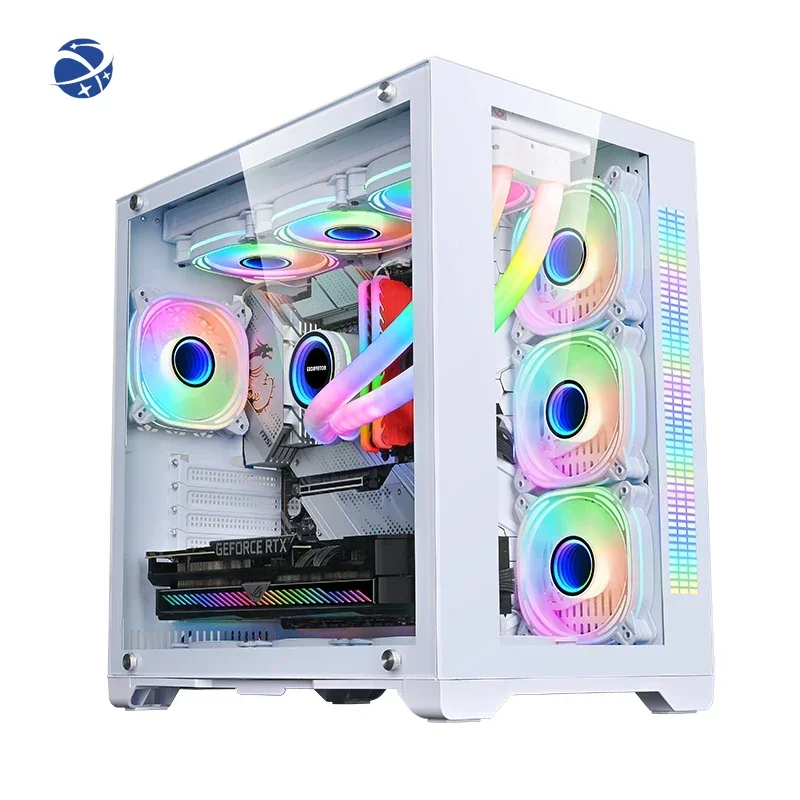 Высококачественный корпус игрового компьютера EATX/ATX/M-ATX/ITX с черным покрытием SPCC 1,0 мм
Высококачественный корпус игрового компьютера EATX/ATX/M-ATX/ITX с черным покрытием SPCC 1,0 мм