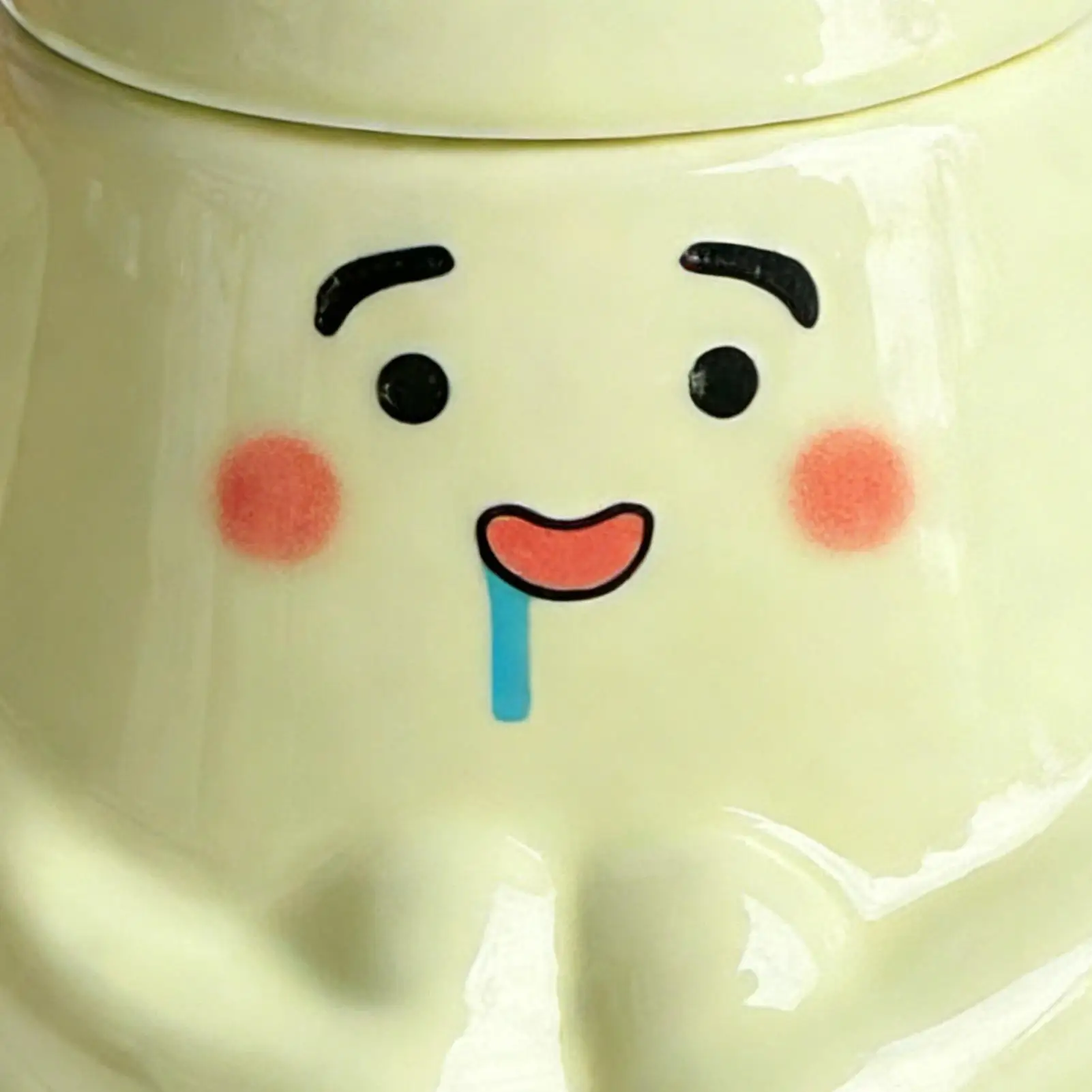 450ml Pear Shape Ceramic Mugs Cute Pear Shape Ceramic Drinkware with Handle and Lid Home Office Breakfast Milk Drink Mug
450ml Pear Shape Ceramic Mugs Cute Pear Shape Ceramic Drinkware with Handle and Lid Home Office Breakfast Milk Drink Mug