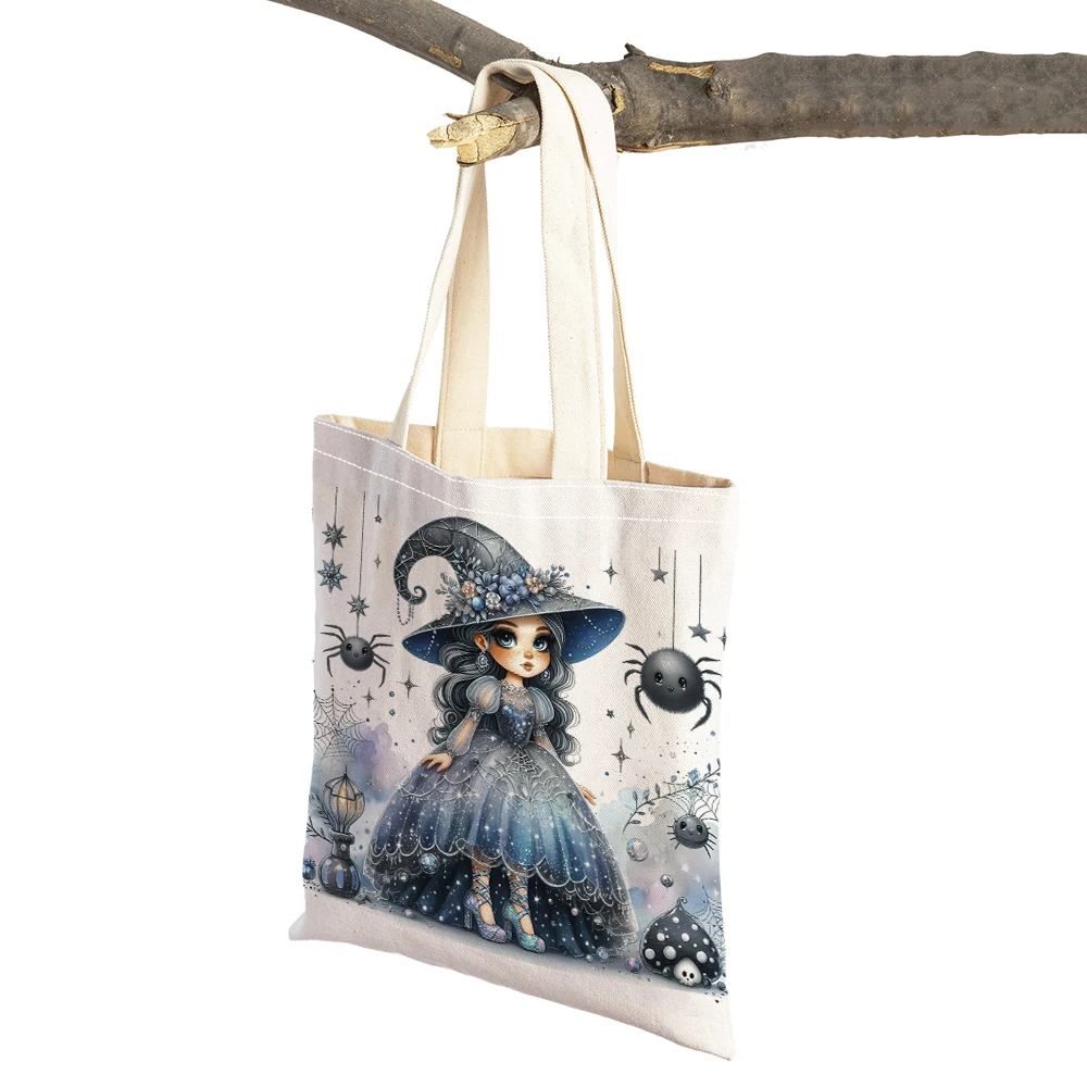 Casual Cartoon Princess Spider Girl Shopping Bags Double Print Reusable Women Shopper Bag Lady Tote Shoulder Children Handbag
Casual Cartoon Princess Spider Girl Shopping Bags Double Print Reusable Women Shopper Bag Lady Tote Shoulder Children Handbag