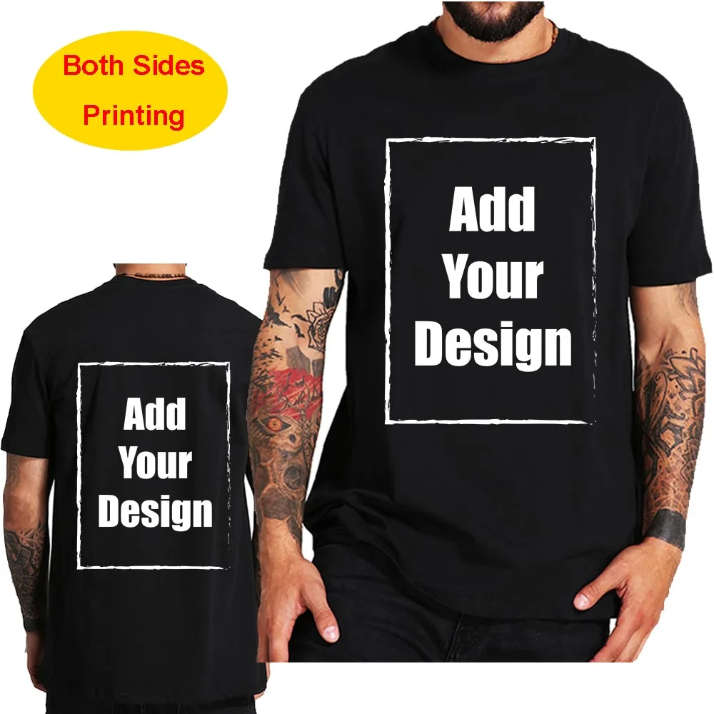 Customized Men's T-Shirt Front and Back Printing Let Your Design Logo Text Gift T-Shirt 100% Cotton Made in America Fashion
Customized Men's T-Shirt Front and Back Printing Let Your Design Logo Text Gift T-Shirt 100% Cotton Made in America Fashion