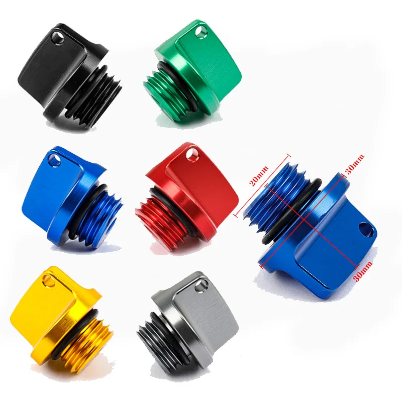 Suitable for motorcycle CNC engine general oil cover modification oil dipstick aluminum alloy accessories 
Suitable for motorcycle CNC engine general oil cover modification oil dipstick aluminum alloy accessories