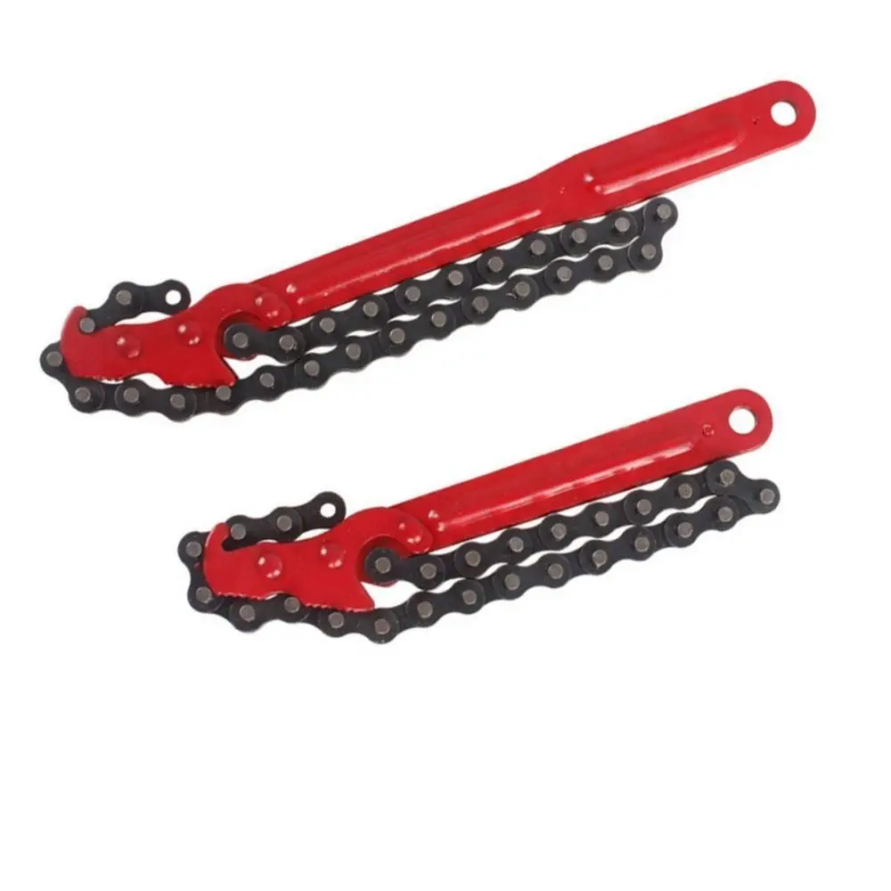 Chain Type Oil Filter Wrench Key Remover Tool Metal Handle Oil Filters Grip Spanner Superior Grip Length Adjustable Machinery
Chain Type Oil Filter Wrench Key Remover Tool Metal Handle Oil Filters Grip Spanner Superior Grip Length Adjustable Machinery