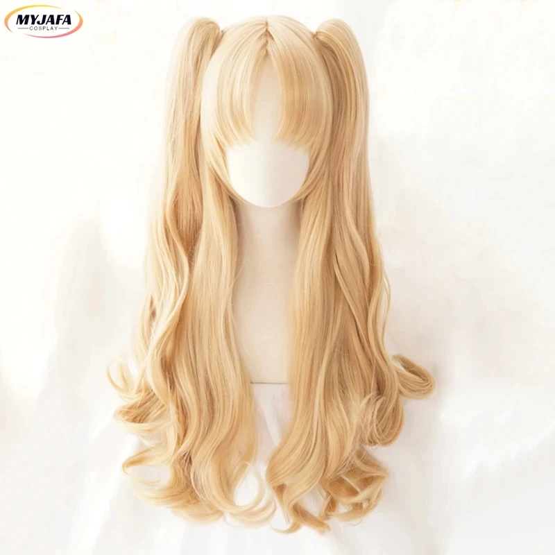 Cosplay Wig Game Irkalla Ereshkigal Blonde Curly Ponytails Heat Resistant Synthetic Hair Halloween Wigs + We;5'b\7/m'
Cosplay Wig Game Irkalla Ereshkigal Blonde Curly Ponytails Heat Resistant Synthetic Hair Halloween Wigs + We;5'b\7/m'