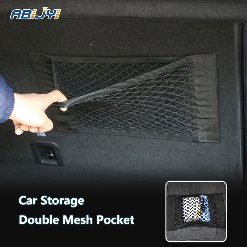 Car Trunk Back Organizer Trunk Net Mesh Pocket Elastic String Net Magic Sticker Universal Portable Storage Bag Car Accessories
Car Trunk Back Organizer Trunk Net Mesh Pocket Elastic String Net Magic Sticker Universal Portable Storage Bag Car Accessories