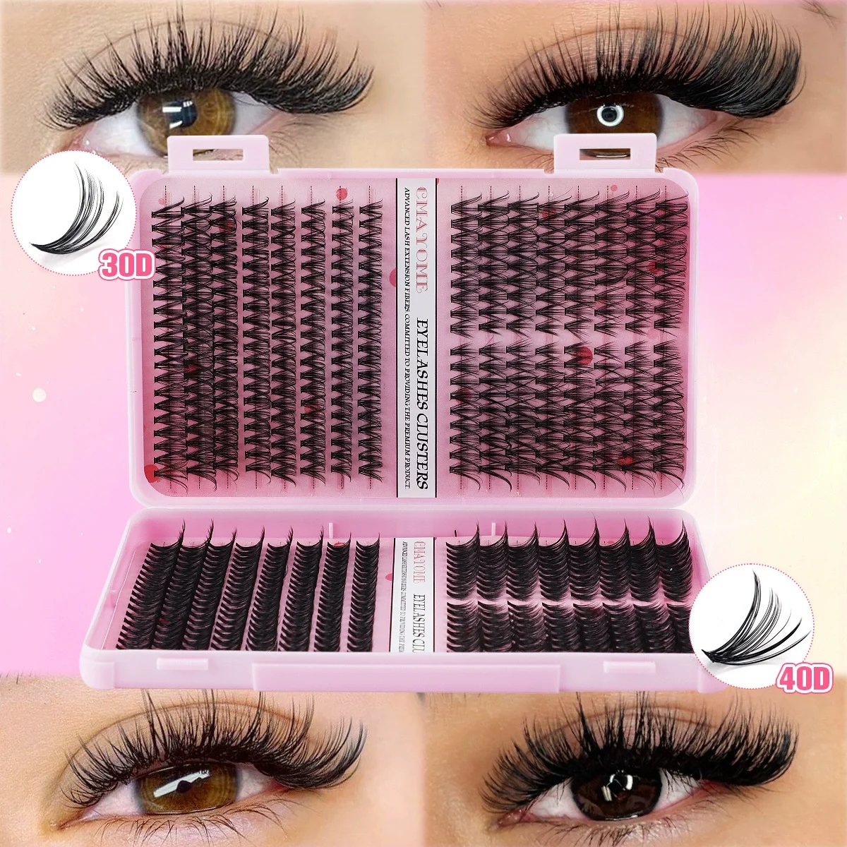 Explosive Eyelash Book 608 Clusters DIY Hair Natural Thick D Curve Segmented Mixed False Eyelash Wholesale
Explosive Eyelash Book 608 Clusters DIY Hair Natural Thick D Curve Segmented Mixed False Eyelash Wholesale
