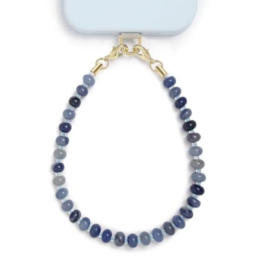 Natural Stone Phone Charm, Beaded Healing Phone Wrist Strap, Handmade Cellphone Chain Lanyard with Tether Tab
Natural Stone Phone Charm, Beaded Healing Phone Wrist Strap, Handmade Cellphone Chain Lanyard with Tether Tab