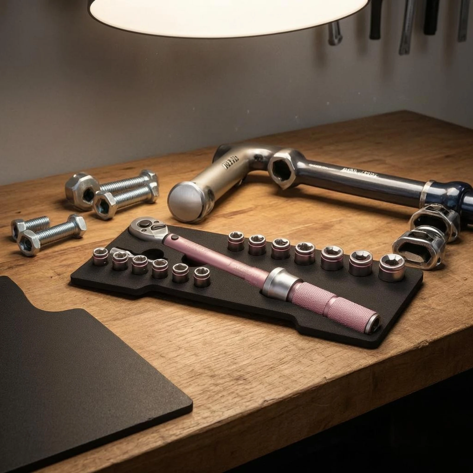 Cycling Force Wrench Set Ratchet-Style Force Wrench Set Bike Maintenance Tool Kit Socket Heads Hard Plastic Case
Cycling Force Wrench Set Ratchet-Style Force Wrench Set Bike Maintenance Tool Kit Socket Heads Hard Plastic Case