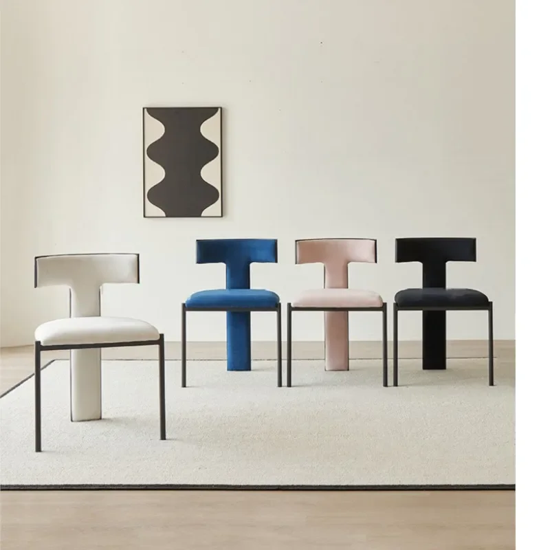 Modern Simple Designer Chairs Restaurant Leather Fabric Household Backrest Chair Light Luxury Hotel Coffee Iron Chairs
Modern Simple Designer Chairs Restaurant Leather Fabric Household Backrest Chair Light Luxury Hotel Coffee Iron Chairs