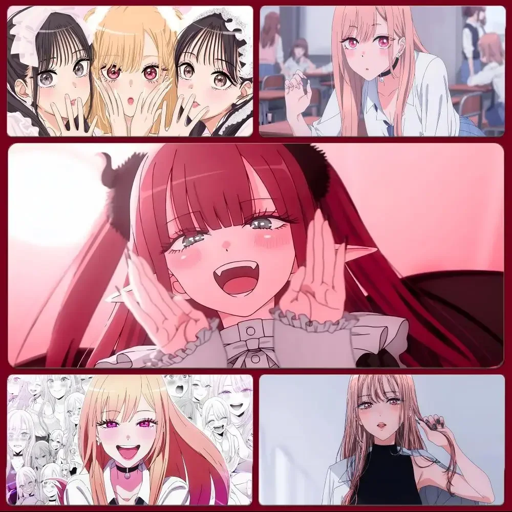 anime sweet My D-Dress-Up D-Darling Mouse Pad Large Gaming Mousepad with Stitched Edges Thickened Desk Mat PC
anime sweet My D-Dress-Up D-Darling Mouse Pad Large Gaming Mousepad with Stitched Edges Thickened Desk Mat PC