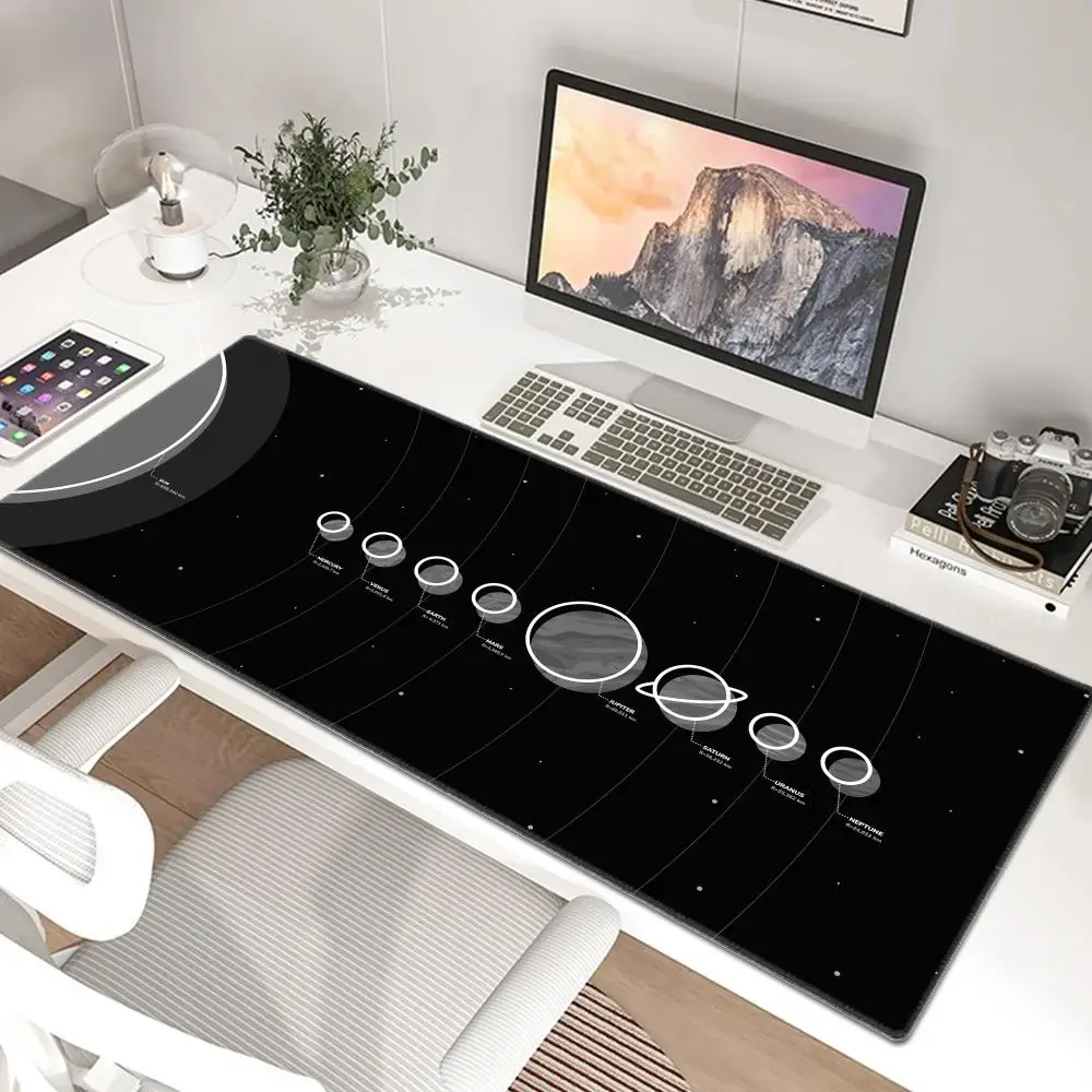 mouse pad Gamer Space Universe Solar System New Home Computer teclado Mousepad Soft offices accessories Carpet Computer desk mat
mouse pad Gamer Space Universe Solar System New Home Computer teclado Mousepad Soft offices accessories Carpet Computer desk mat