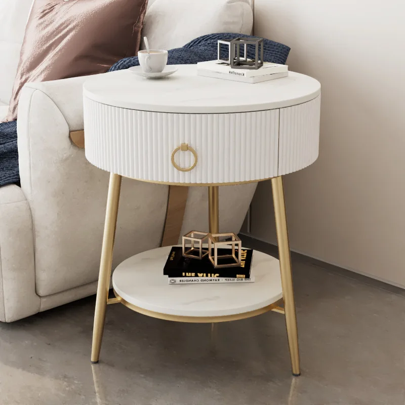 Luxury Modern Round Rock Plate Drawer Small Tea Table Creative Living Room Sofa Side Cabinet Bedside Storage Side Cabinet
Luxury Modern Round Rock Plate Drawer Small Tea Table Creative Living Room Sofa Side Cabinet Bedside Storage Side Cabinet
