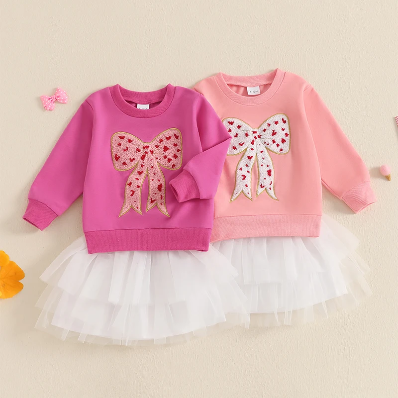 2024-09-23 Lioraitiin Toddler Girl Fall Outfit Bow Embroidery Long Sleeve Sweatshirt with A Line Tulle Skirt
2024-09-23 Lioraitiin Toddler Girl Fall Outfit Bow Embroidery Long Sleeve Sweatshirt with A Line Tulle Skirt