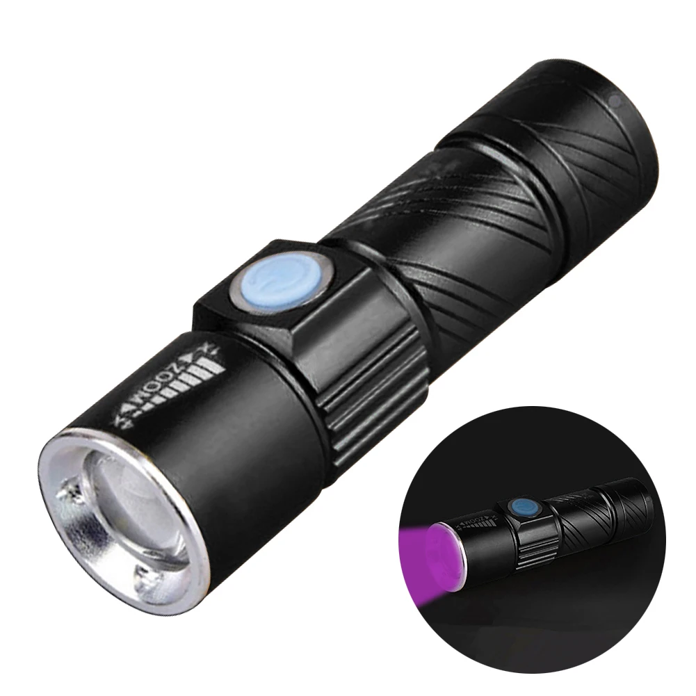 Fluorescent Jade Money Detector 3 Modes Mini Purple Flashlight IPX4 Waterproof Blacklight Flash Light 600mAh for Money Detector
Fluorescent Jade Money Detector 3 Modes Mini Purple Flashlight IPX4 Waterproof Blacklight Flash Light 600mAh for Money Detector